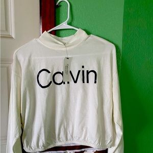 Calvin Klein long sleeve crop
